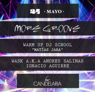 #MARTES #MOREGROOVE EN CANDELARIA